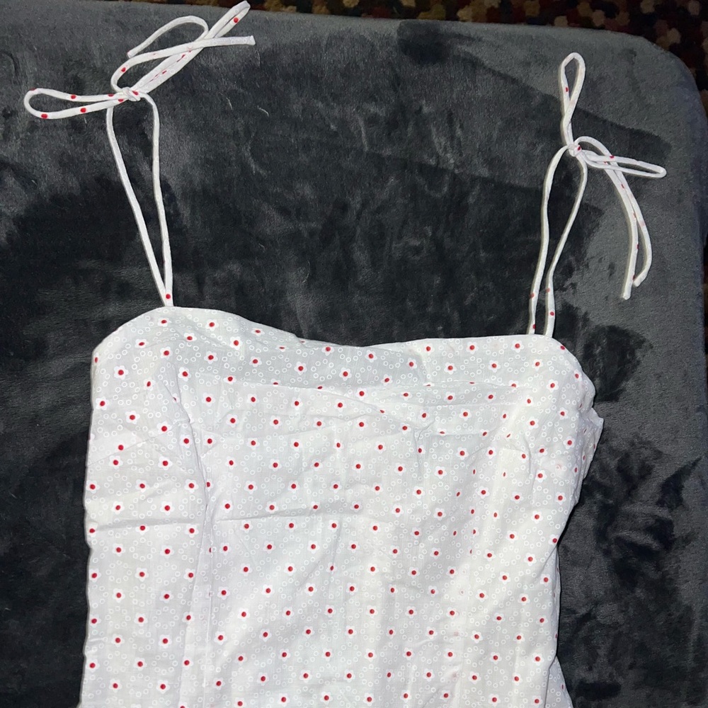 Princess Polly Mara Mini Dress in White Size 6 New with tag - Picture 10 of 16